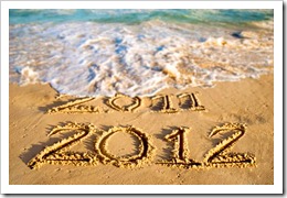 2012 new year wishes on sea